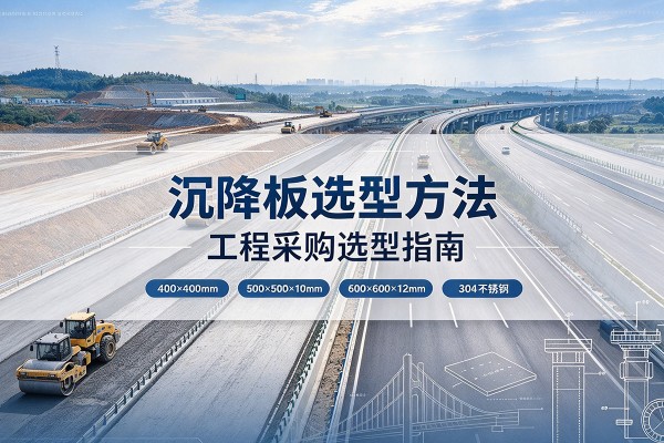 偃师沉降板选择方法