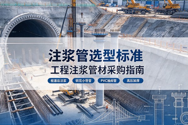 偃师注浆管选型标准
